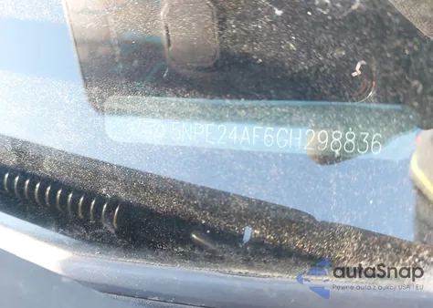 2016 Hyundai Sonata Se from USA, damaged, VIN 5NPE24AF6GH298836